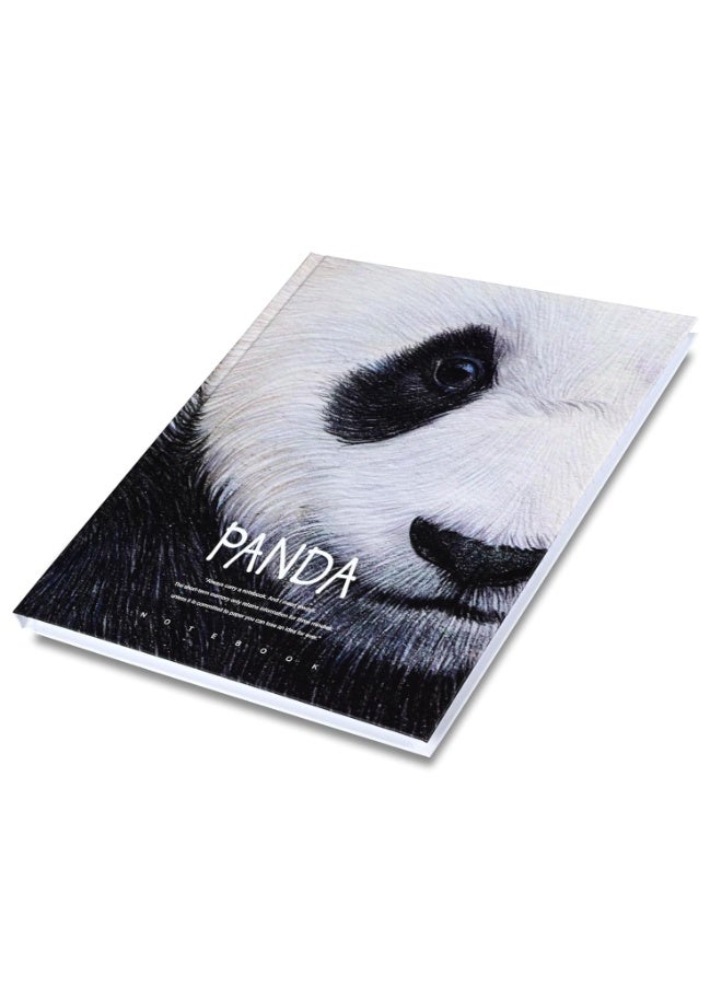 FIS® Hard Cover Notebook, Size 10"X8" Inches(254x203.2mm), 96 Sheets, 192 Pages, Single Line Ruling, White Paper, Packet of 5 Pieces, Panda Cover Design 4-FSNBHC1896-PAN4 - Image 5